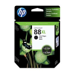 Cartucho de tinta negra No. 88. Alto rend. Para OfficeJet K550, K550DTN.