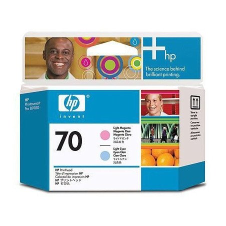 Cartucho HP Num 70, Cian, Magenta, HP