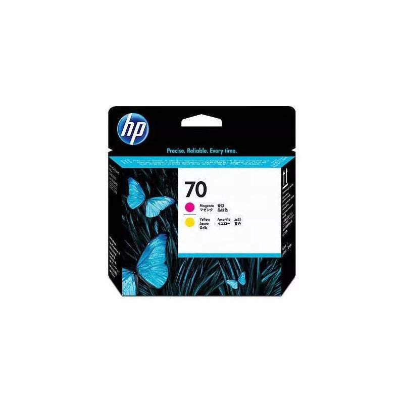 Cabezal de impresión HP 70 magenta/amarillo C9406A