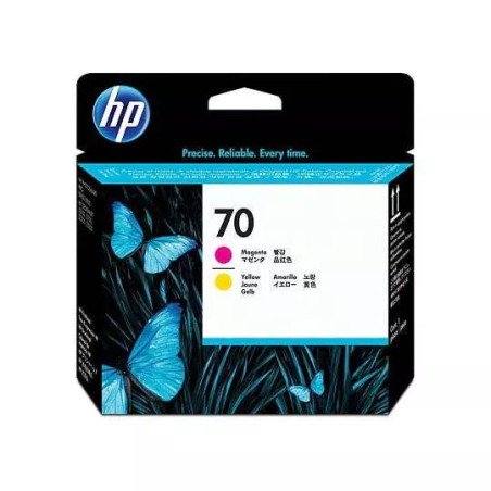 Cabezal de impresión HP 70 magenta/amarillo C9406A