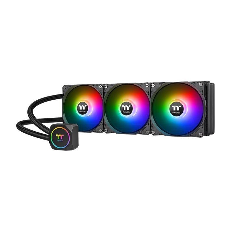 Disipador con enfriamiento liquido Thermaltake th360 ARGB sync, Intel LGA 1156, 1155, 1151, 1150 AMD FM2, FM1, AM4, AM3 +, AM3