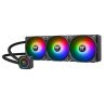 Disipador con enfriamiento liquido Thermaltake th360 ARGB sync, Intel LGA 1156, 1155, 1151, 1150 AMD FM2, FM1, AM4, AM3 +, AM3