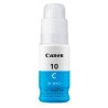 Botella de tinta Canon GI-10 cian 70 ml compatible con G5010, G6010, G