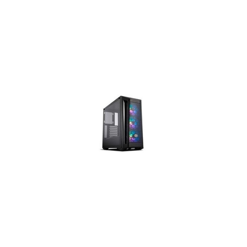 Gabinete Cooler Master mb511 negro media torre mini ITX, micro ATX, AT