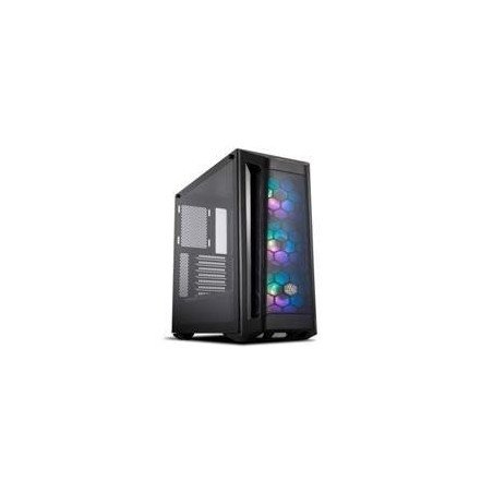 Gabinete Cooler Master mb511 negro media torre mini ITX, micro ATX, AT