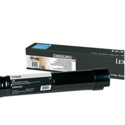 Cartucho de tóner negro Lexmark C950 extra alto rendimiento hasta 32.000 páginas.