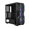 Gabinete Cooler Master TD500 mesh negro media torre mini ITX, micro ATX, ATX, SSI CEB, eATX cristal templado gamer ARGB