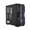 Gabinete Cooler Master TD500 mesh negro media torre mini ITX, micro ATX, ATX, SSI CEB, eATX cristal templado gamer ARGB