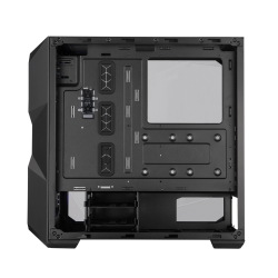 Gabinete Cooler Master TD500 mesh negro media torre mini ITX, micro ATX, ATX, SSI CEB, eATX cristal templado gamer ARGB