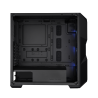 Gabinete Cooler Master TD500 mesh negro media torre mini ITX, micro ATX, ATX, SSI CEB, eATX cristal templado gamer ARGB