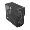 Gabinete Cooler Master TD500 mesh negro media torre mini ITX, micro ATX, ATX, SSI CEB, eATX cristal templado gamer ARGB
