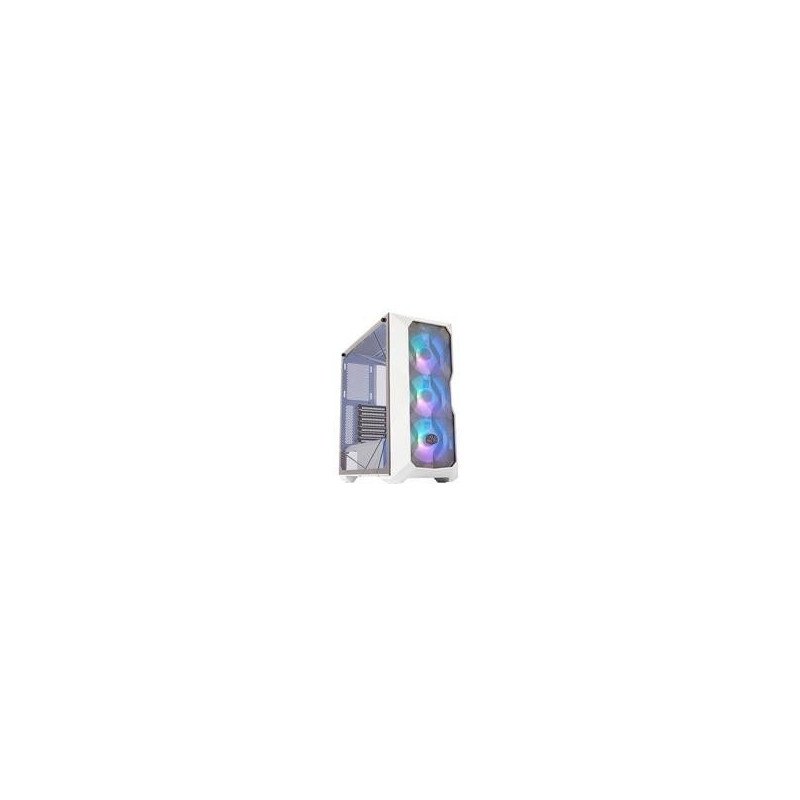 Gabinete Cooler Master TD500 mesh blanco media torre mini ITX, micro A