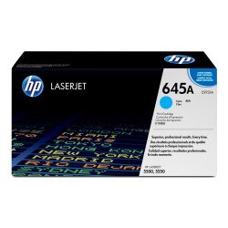 Cartucho de tóner cian para LaserJet 5550. Rend. Aprox de 12 mil págs.