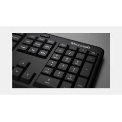 Teclado MICROSOFT LXN-00003 - USB, negro, alámbrico