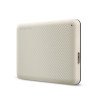 Disco duro externo portátil Toshiba Advance v10, 1 TB, USB 3.0, blanco, para Mac o PC.