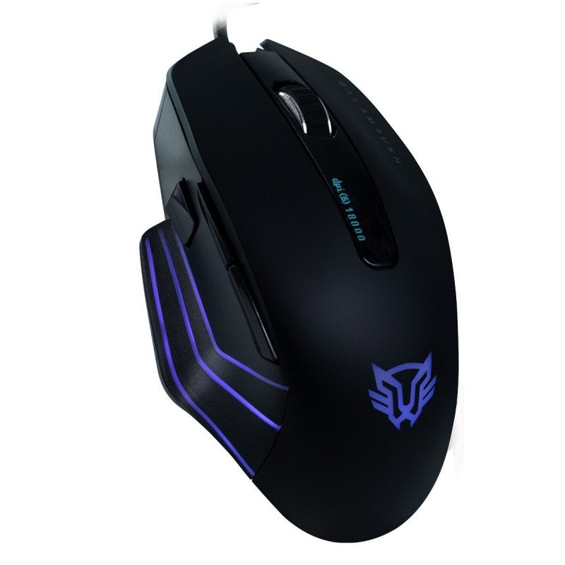 Mouse gamer alámbrico USB iluminación RGB 8 botones + scroll 18000 DPI configurables Balam Rush hunt BR-931403 Mouse gamer alámbrico USB iluminación RGB 8 botones + scroll 18000 DPI configurables Balam Rush hunt BR-931403