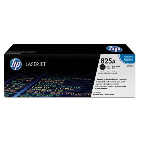 Tóner HP 825A negro para LaserJet/CM6040/CM6030, 19,500 páginas