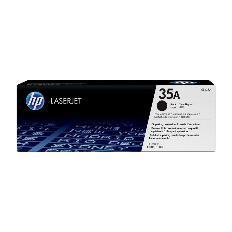 Tóner original LaserJet 35A negro, para lj p1005/p1006