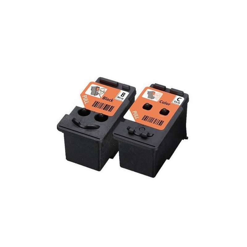 Cabezal de tinta negra + cabezal de color BH-10 CH-10 Canon compatible con la serie G5010, G6010, G7010, G2160 BK, G3160 BK