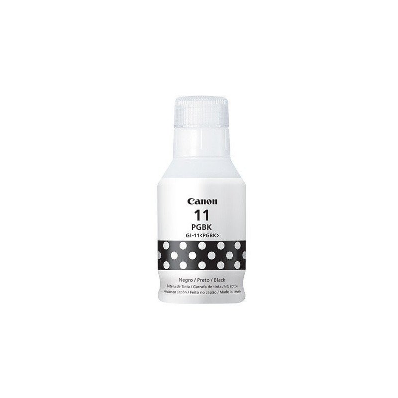 Botella de tinta Canon GI-11PGBK negra, 135 ml compatible Pixma G3160, Botella de tinta Canon GI-11PGBK negra, 135 ml compatible Pixma G3160,