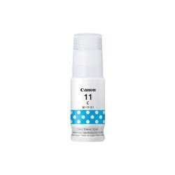 Botella de tinta Canon GI-11P cian, 70 ml compatible Pixma G3160, G216