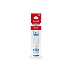 Botella de tinta Canon GI-11P cian, 70 ml compatible Pixma G3160, G216