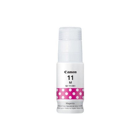 Botella de tinta Canon GI-11 magenta, 70 ml compatible Pixma G3160, G2160.