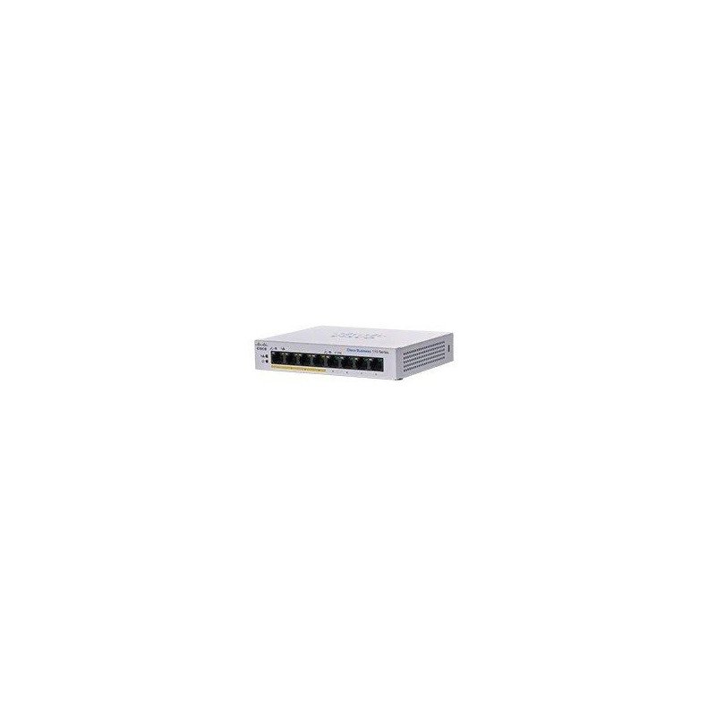 Switch Cisco SMB 8 puertos 10, 100, 1000 Mbps (4 puertos PoE) no administrable escritorio 16 GBit, s Switch Cisco SMB 8 puertos 10, 100, 1000 Mbps (4 puertos PoE) no administrable escritorio 16 GBit, s