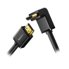 Cable HDMI 2.0 en Angulo de 90°, 3 m, 4K@60Hz, HDR, 3D