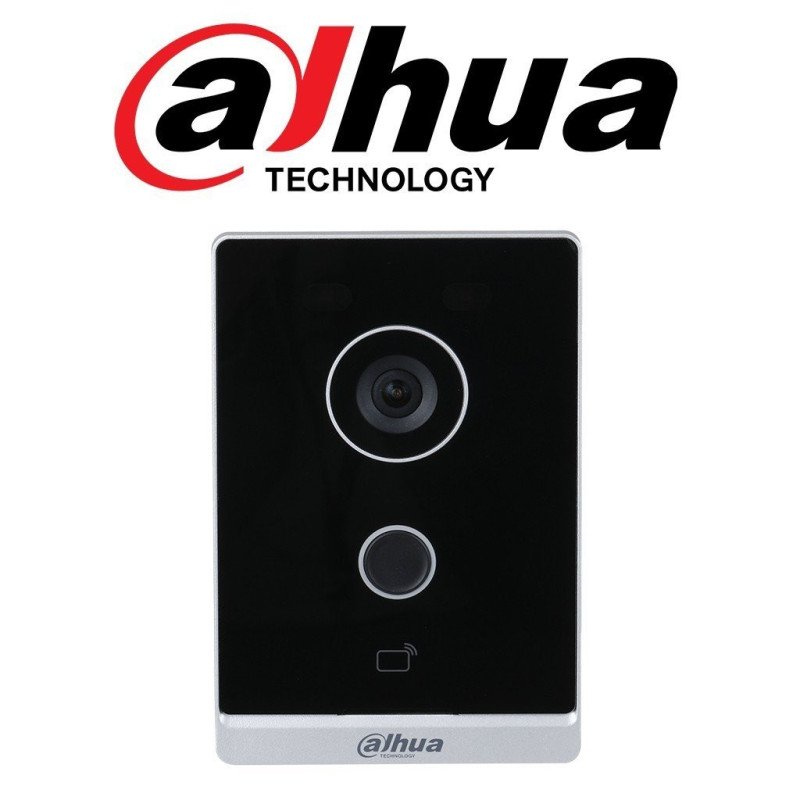 Dahua Technology DHI-VTO2211G-WP kit de timbre Negro, Plata