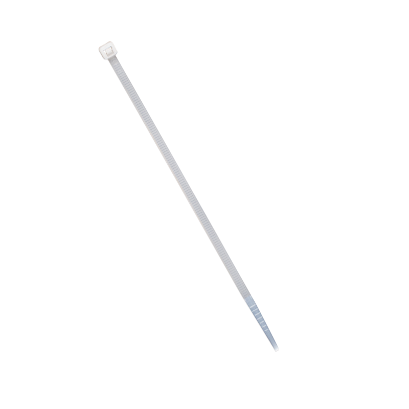 Cincho de plástico, color natural, 3.5 x 150 mm, ideal para sujeción de cables (bolsa con 100 piezas)