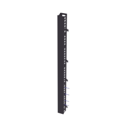 Kit organizador vertical de cable sencillo para rack abierto de 42 unidades para eiqr3242 y eirl5542dr.