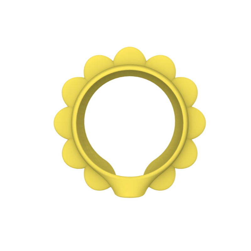 Imou FRS15 - cubierta para cámara cue 2, material silicón, color amarillo