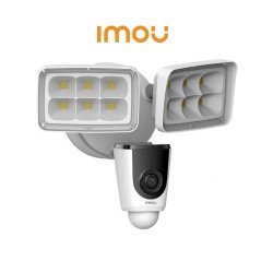 Cámara IP de 2 MP, iluminadores incorporados, disuasión activa, pir, IP65, WiFi, ranura micro sd