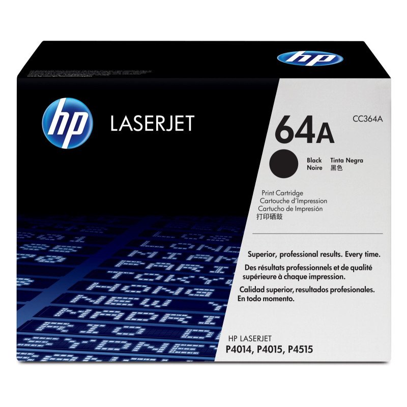 Tóner para LaserJet negro 64A