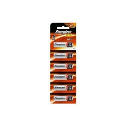 Pila alcalina Energizer 1.5 volts 6 piezas