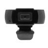 Cámara web Ghia 720p, webcam USB ideal para equipos de escritorio, color negro, micrófono 3.5 mm