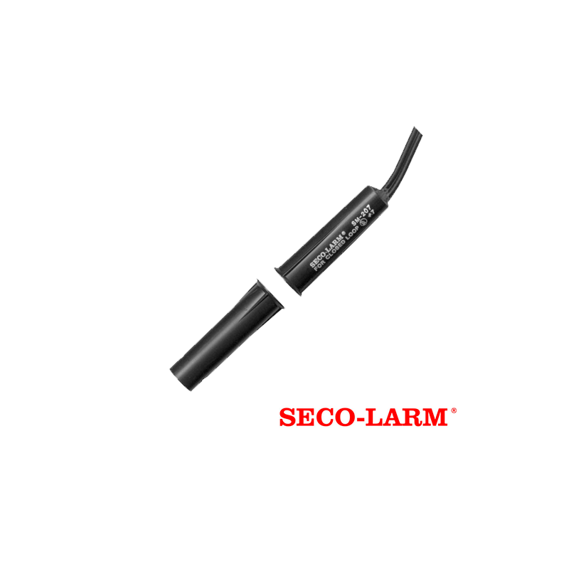 Seco Larm SM2075QW - contacto magnético blanco gap 3, 4 de embutido tipo taquete compatible paneles DSC, risco, Bosch
