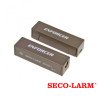 Seco Larm SM433TQB - contacto magnético cafe de sobreponer 1-1, 4" (31mm) gap compatible paneles DSC, risco, Bosch