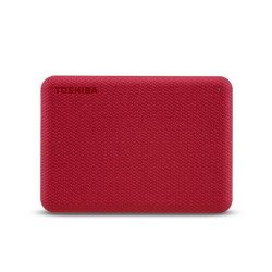 Disco duro externo Toshiba HDTCA10XR3AA 1 TB color rojo