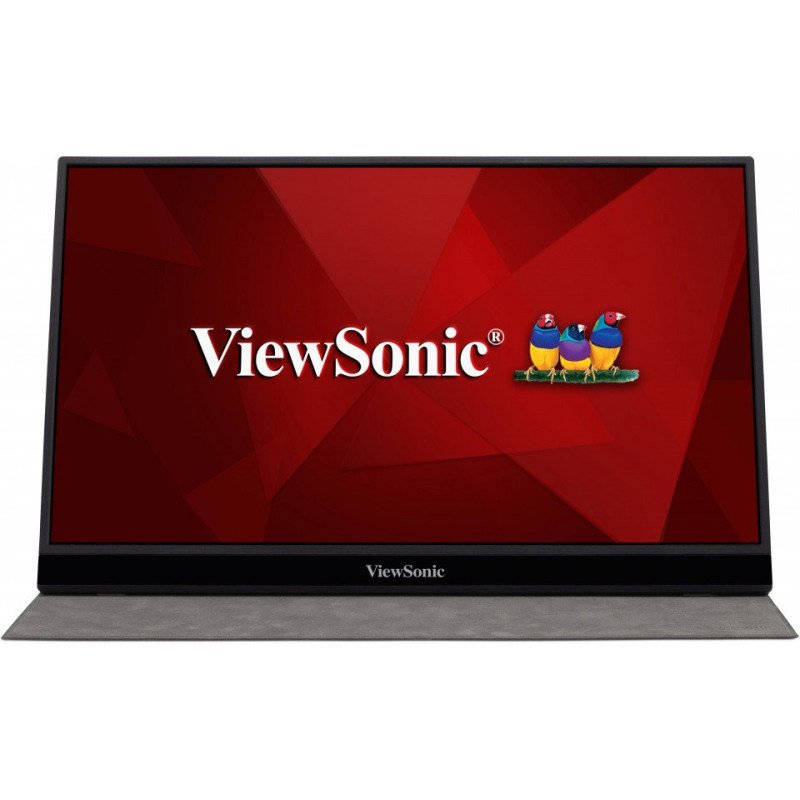Monitor LED Viewsonic portátil 16 widescreen HD 1920 x 1080 VG1655 negro USB tipo c miniHDMI 250 cd, m2 con bocinas