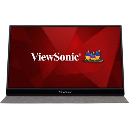 Monitor LED Viewsonic portátil 16 widescreen HD 1920 x 1080 VG1655 negro USB tipo c miniHDMI 250 cd, m2 con bocinas