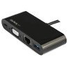 Mini Replicador de Puertos para Monitor VGA 1080p, Multipuertos USB Ti