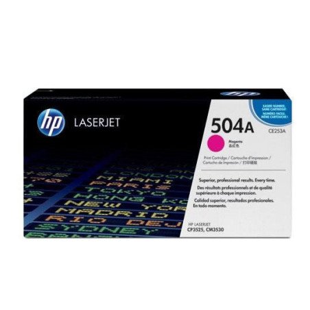Tóner HP (CE253A) magenta ColorSphere rendimiento 7,000 pag