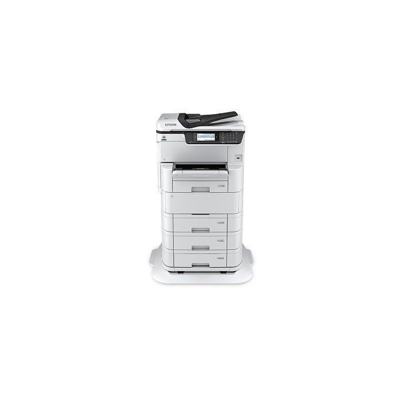 Multifuncional Epson WorkForce pro WF-C878R, 34 ppm, inyección de tinta, USB, WiFi, red, fax, dúplex, doble carta, A3