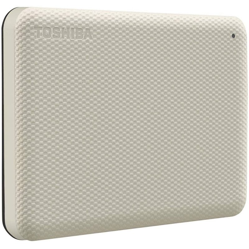 Disco duro externo TOSHIBA Canvio Advance V10 - 2 TB, USB 3.0, 2.5", Color blanco