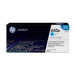 Tóner HP 650a cian LaserJet color M750dn (CE271A- 15,000 páginas