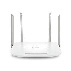 Router inalámbrico TP-Link EC220-G5 WISP AC1200 dual band, 3 LAN giga, 1 WAN giga, 4 antenas fijas omnidireccionales