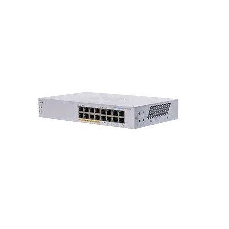 Switch Cisco business CBS, 16 puertos 10, 100, 1000 Mbps, no administrable, PoE, 32 gbit/s