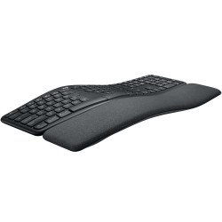 Teclado Logitech ERGO K860 - Bluetooth, Negro, Inalámbrico